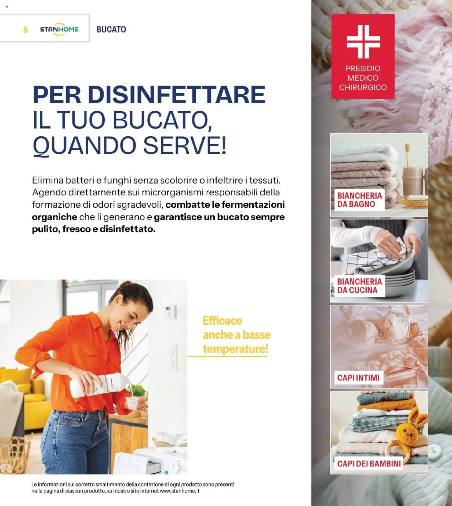 Volantino Stanhome del 12.05.2026 | Pagina: 8 | Prodotti: Funghi, Bagno