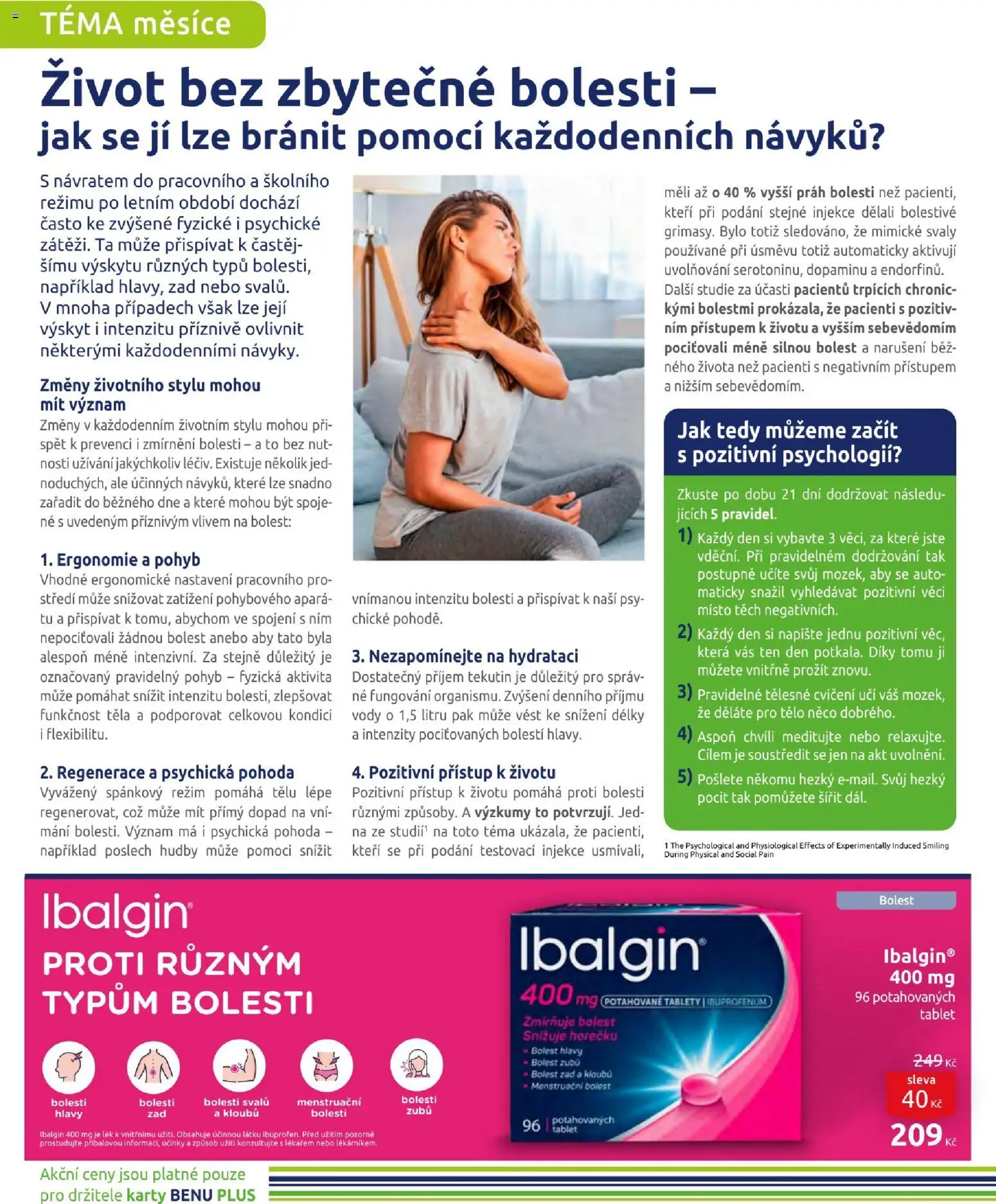 Benu leták od 01.10.2026 | Strana: 4 | Produkty: Ibalgin, Tablet, Karty