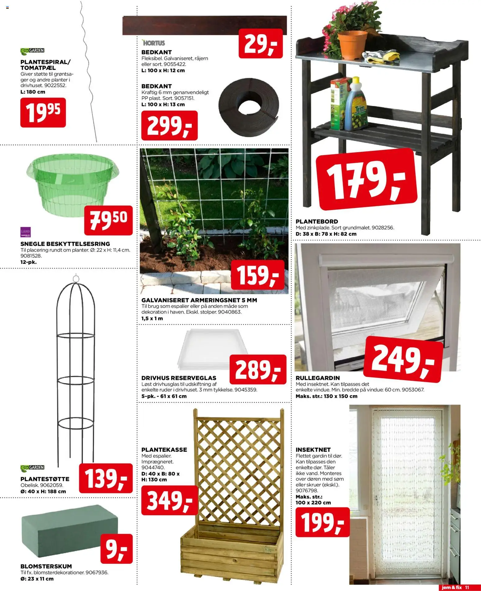Jem & fix tilbudsavis – gyldig fra 28/06/2026 | Side: 11 | Produkter: Søm