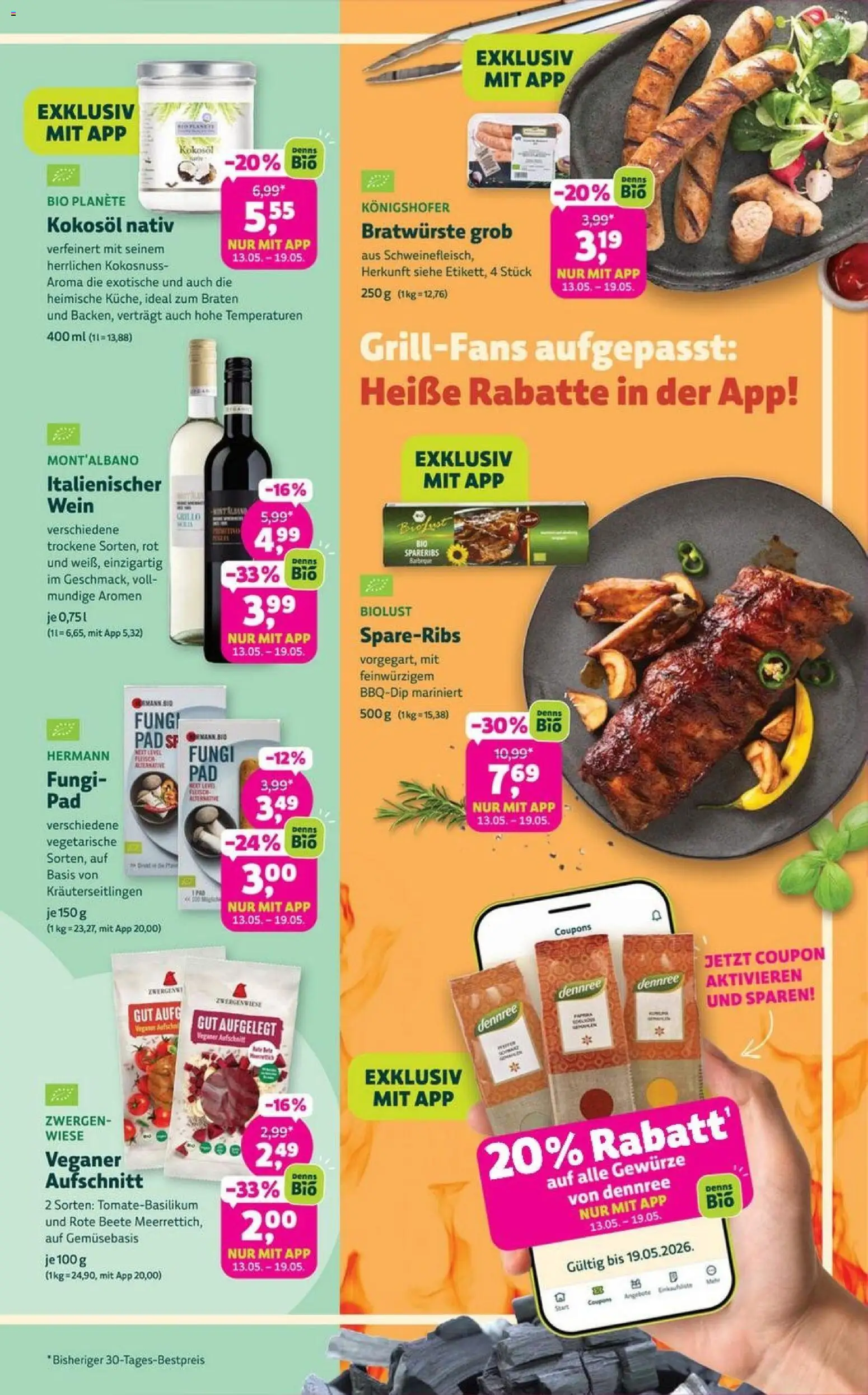 Denns BioMarkt Angebote – gültig ab 06.05.2026 | Seite: 3 | Produkte: Gewürze, Rote Beete, Wein