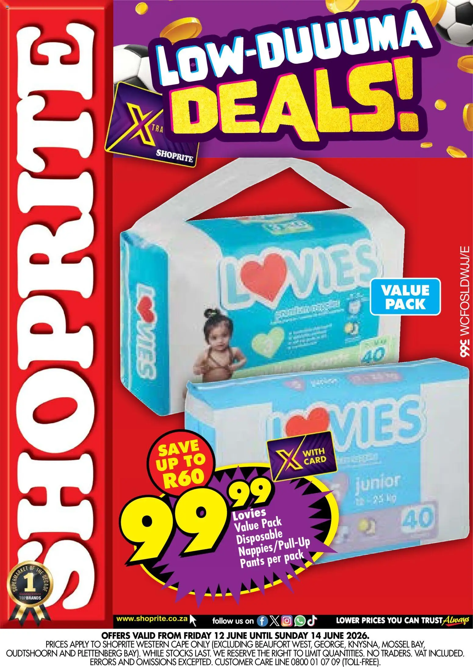 New Shoprite catalogue – valid from 12.06.2026 | Page: 1 | Products: Pants