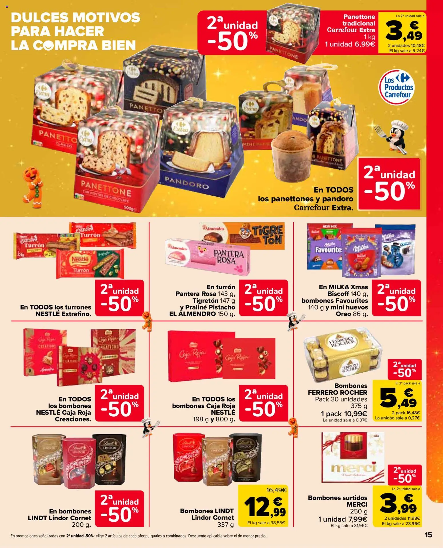 Carrefour Market folleto │ válido desde el 27/10/2026 | Página: 15 | Productos: Oreo, Huevos, Lindor, Dulces