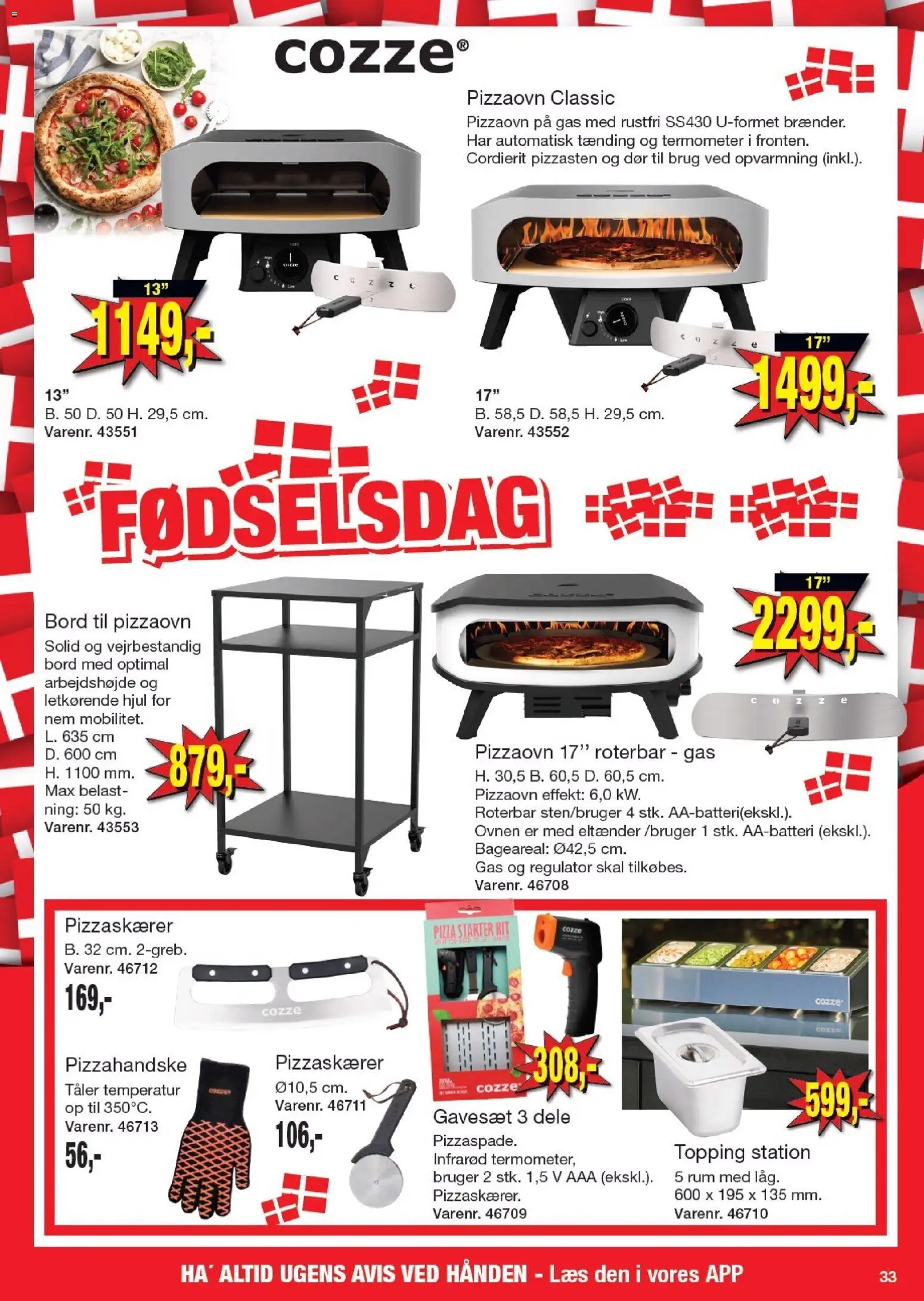 Harald Nyborg tilbudsavis – gyldig fra 21.05.2026 | Side: 37 | Produkter: Pizza, Bord, Termometer