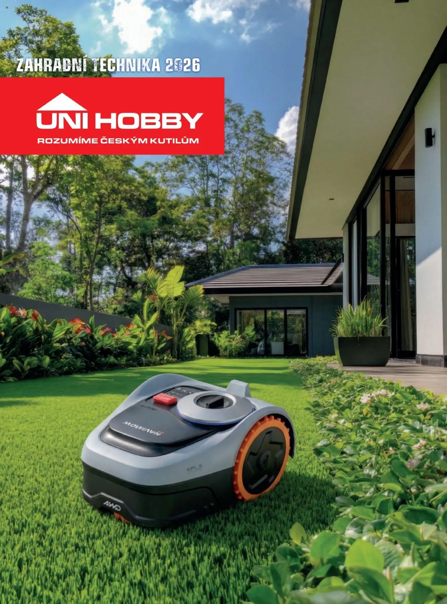 Uni Hobby katalog – Zahradní technika 2026 od 13.03.2026 – akční nabídka