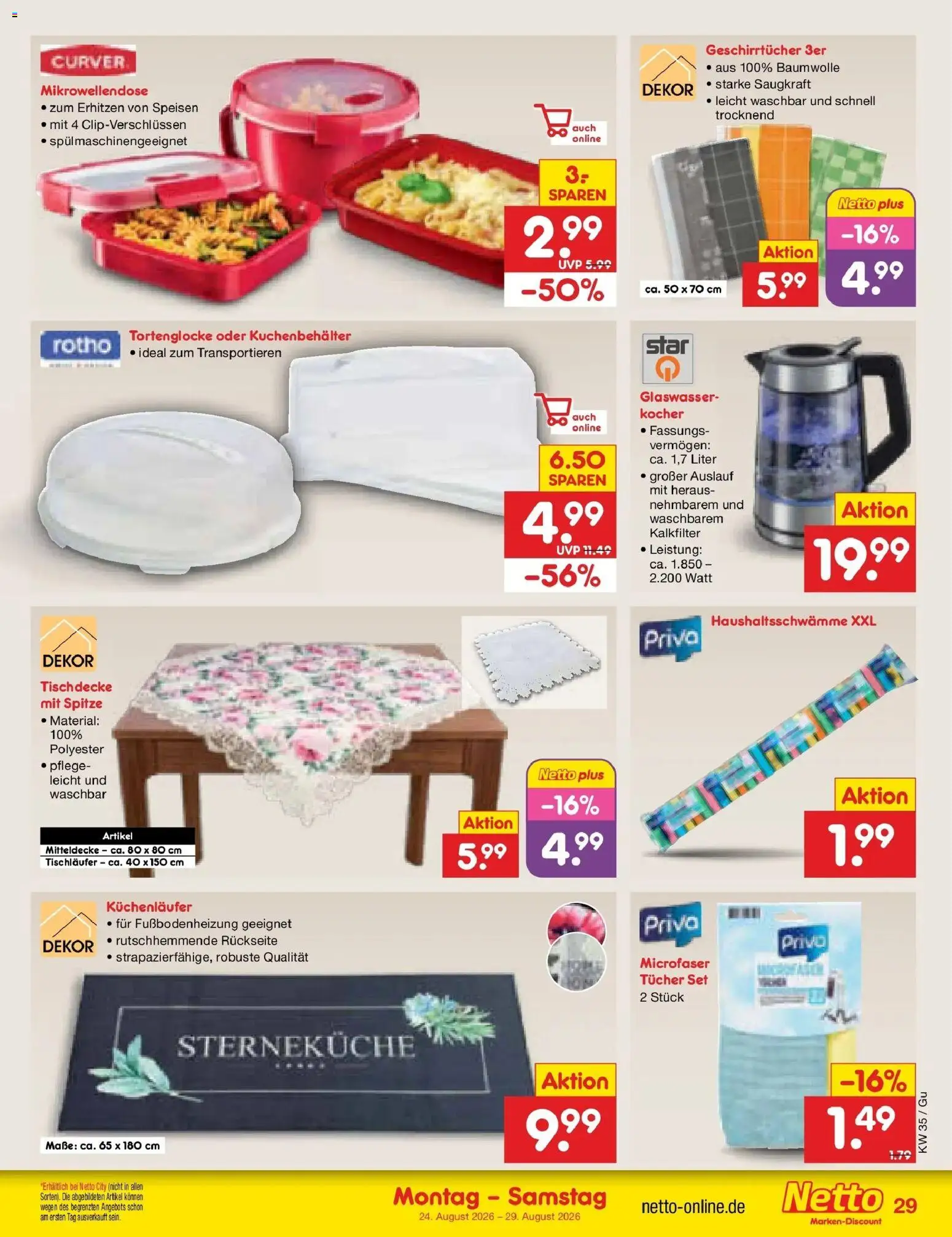 Netto Marken-Discount Prospekt Augustusburg (ab 24.08.2026) » Angebote | Seite: 41 | Produkte: Kocher