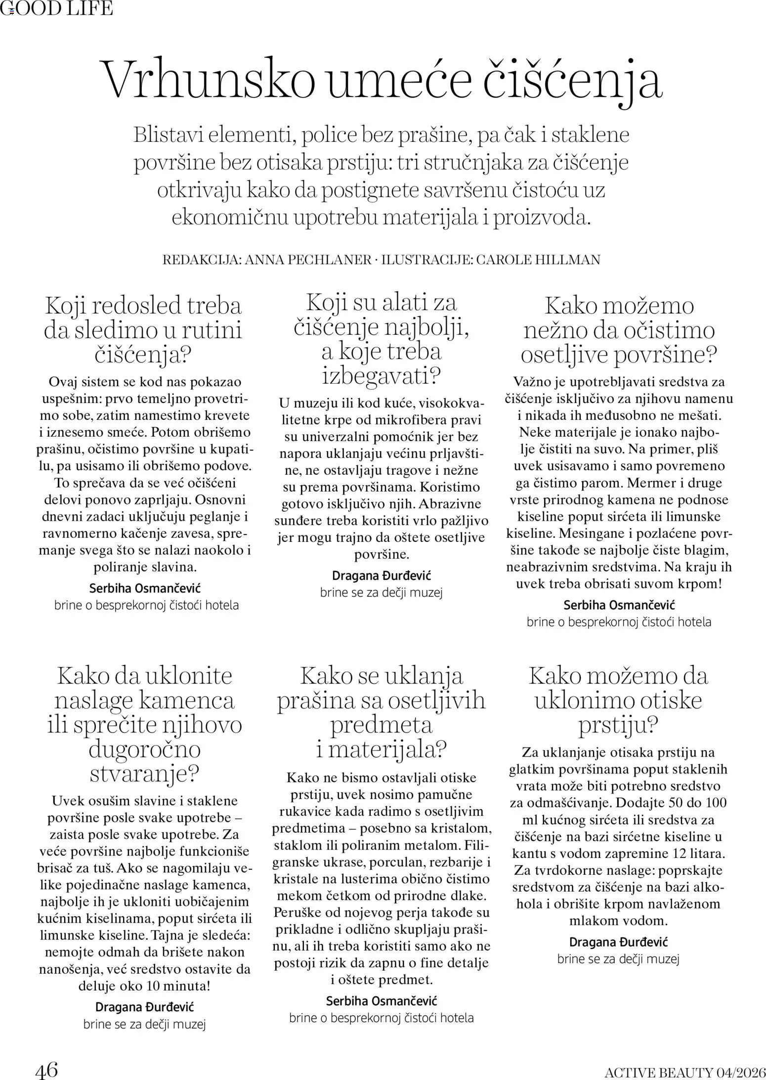 DM Drogerie katalog - važi od 15.10.2026 | Strana: 46 | Proizvode: Rukavice, Prašina, Sto, Vrata