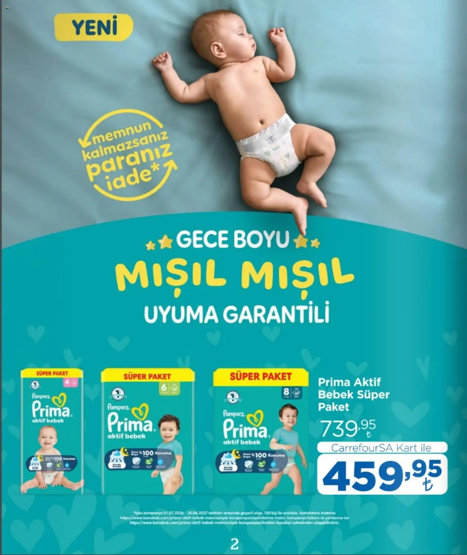 CarrefourSA - Katalog Bebek - 12 Ekim 2026 tarihinden itibaren geçerlidir | Sayfa: 2