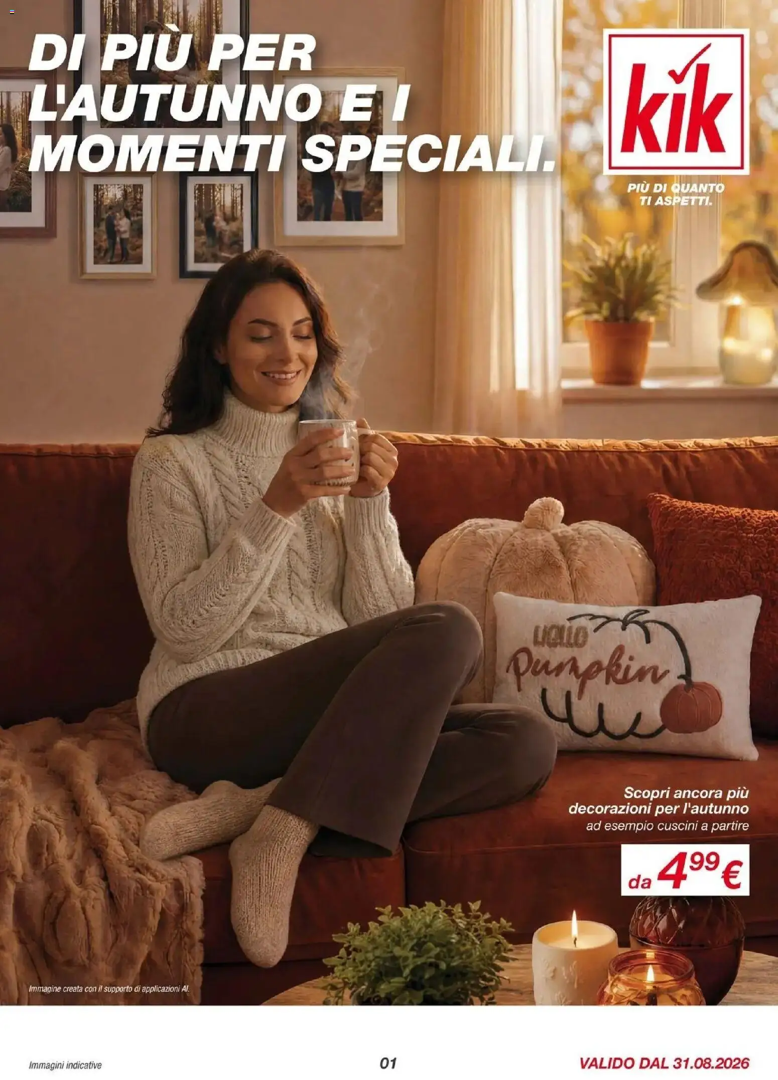 Nuovo KiK volantino Feltre (Bl) dal 31/08/2026 > offerte anteprima 🛍️ | Pagina: 1 | Prodotti: Decorazioni