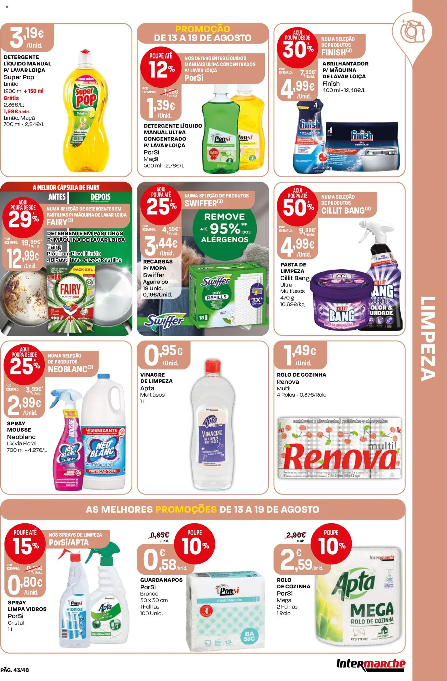 Intermarché folheto │ válido de 13/08/2026 | Página: 43