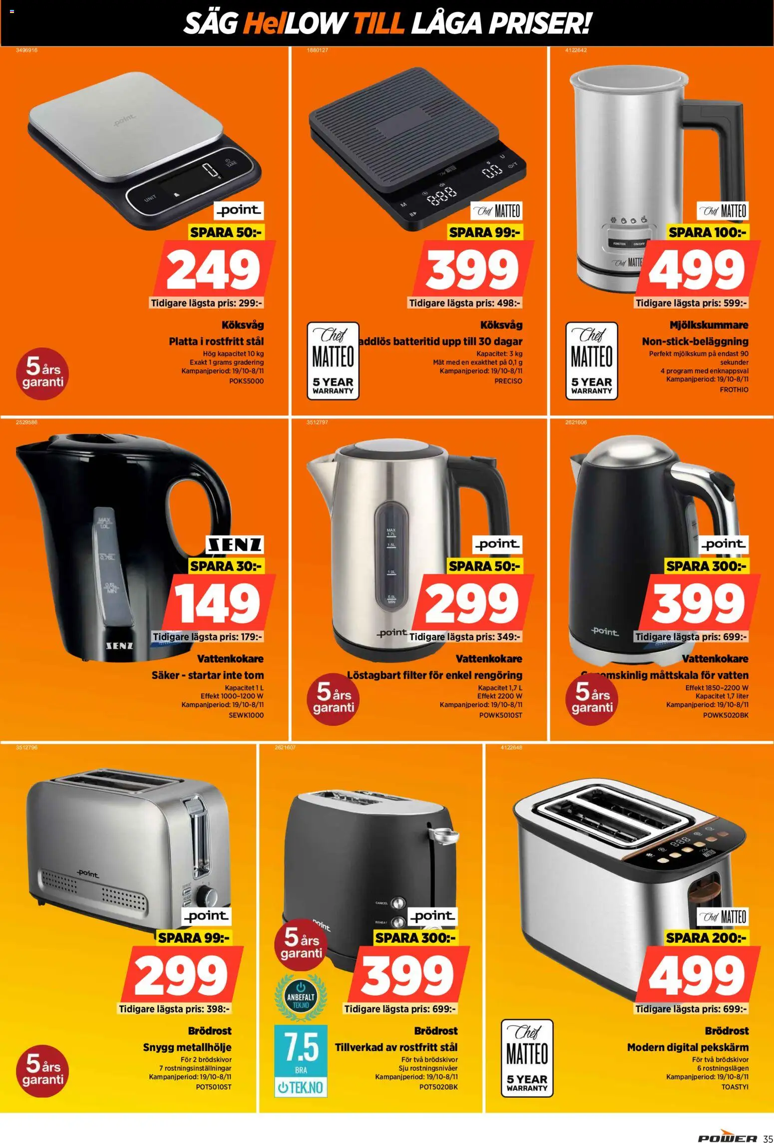 Power reklamblad aktuell från 19/10/2026 | Sida: 35