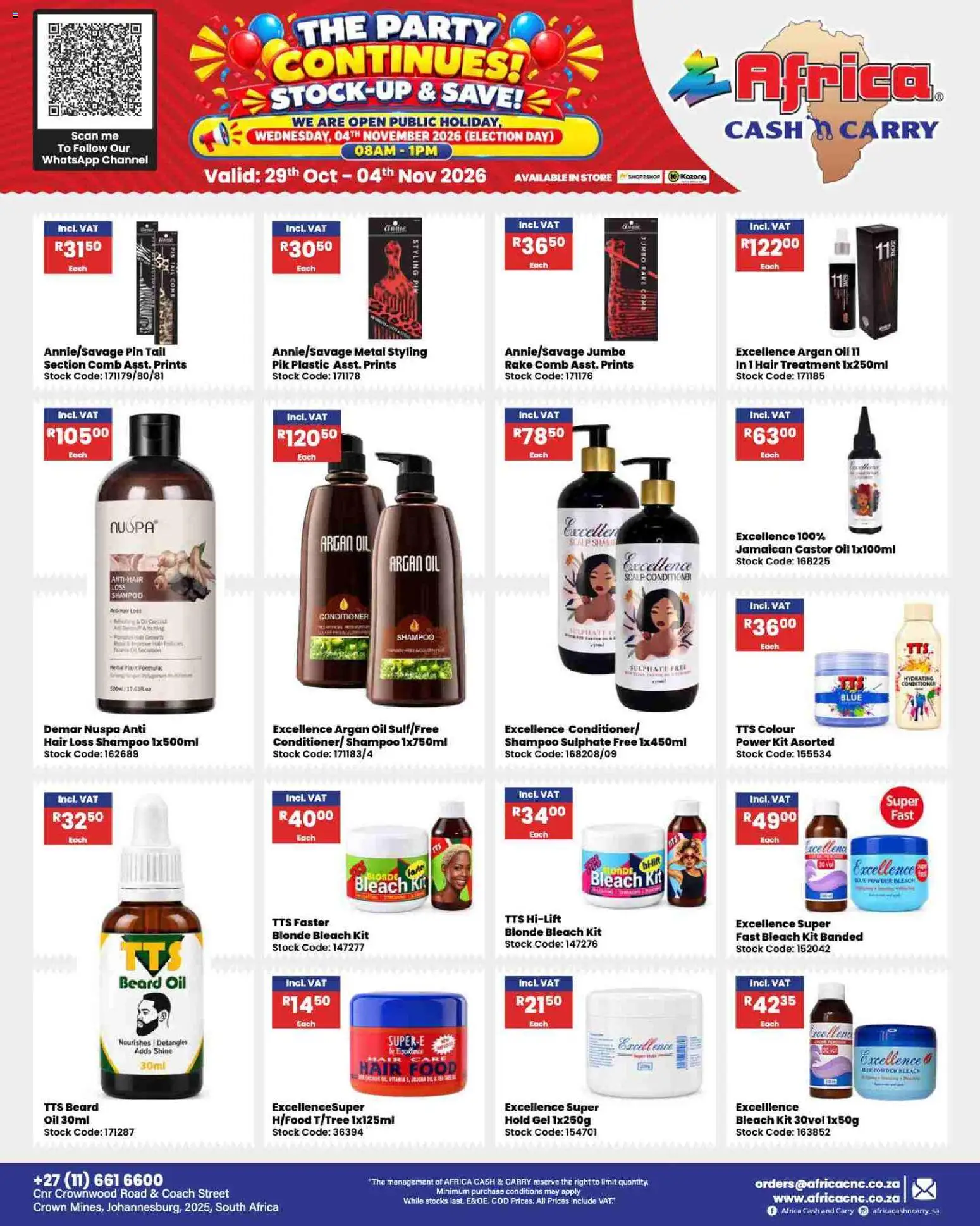 New Africa Cash & Carry catalogue – valid from 29/10/2026 | Page: 97