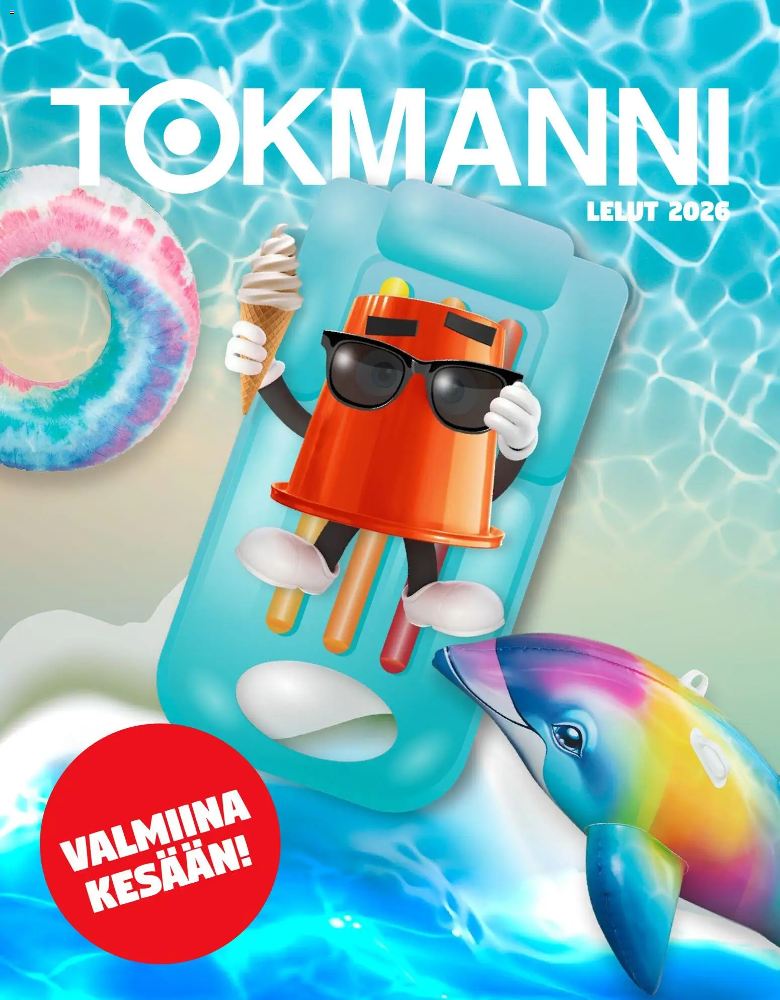 Tokmanni - Kesälelukuvasto 2026 – voimassa 27.04.2026 alkaen | Sivu: 1