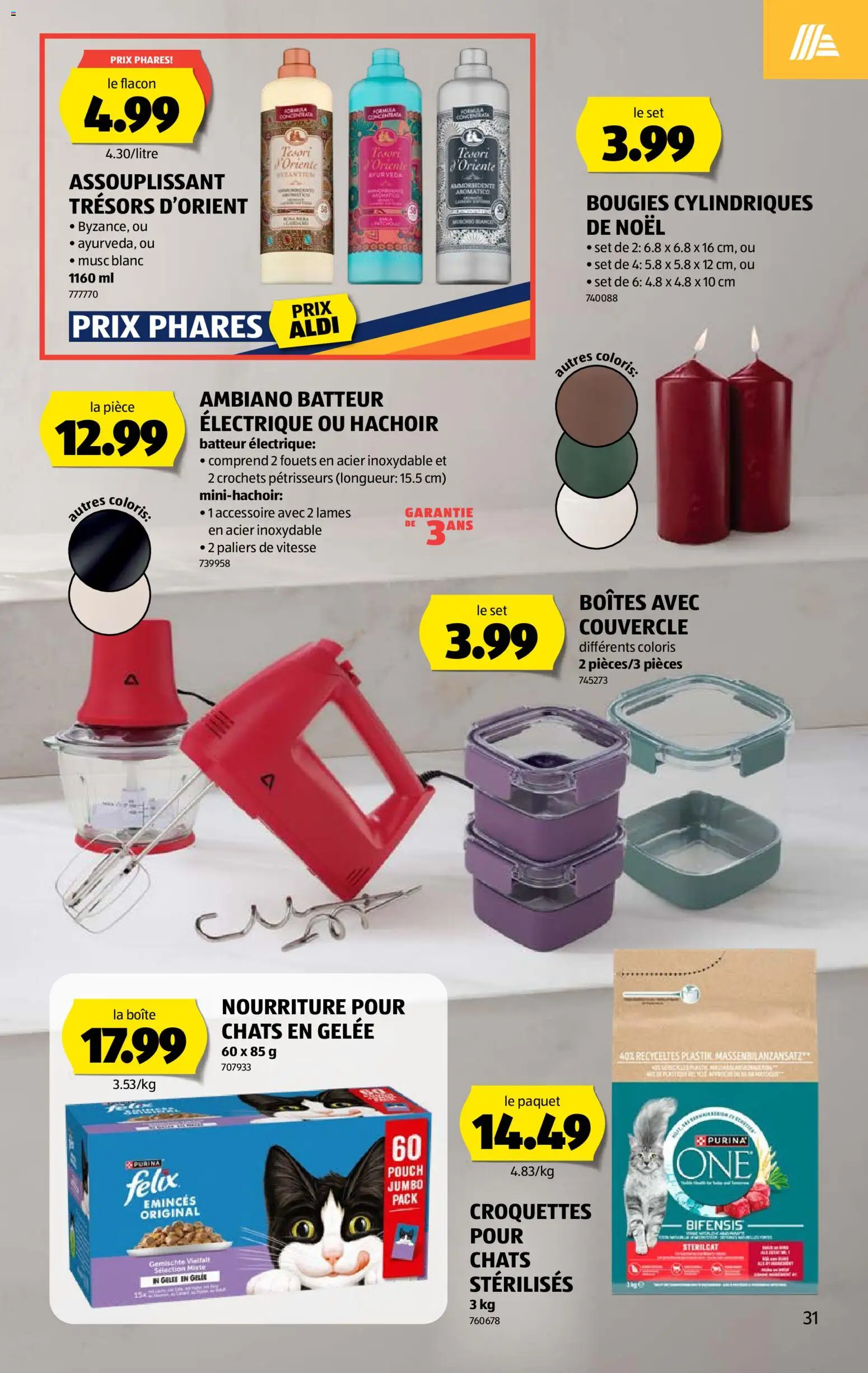 Aldi aktionen FR – gültig ab 22.10.2026 | Seite: 31 | Produkte: Mixer