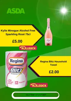 Preview of Weekly offers Asda valid from 13/10/2026 | Page: 4 | Products: Towel, Alcohol