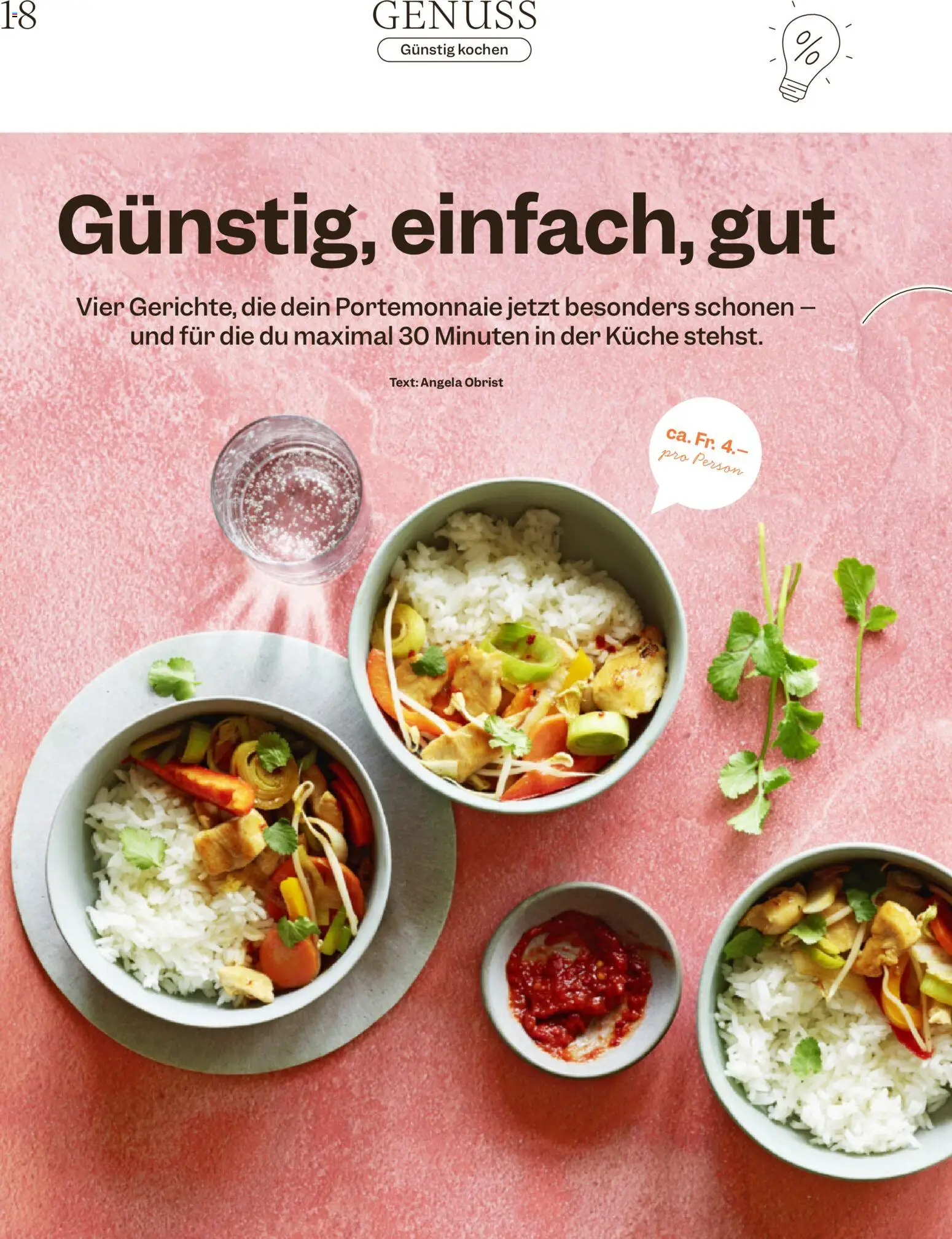 Migros aktionen Magazin – gültig ab 19.08.2026 | Seite: 18