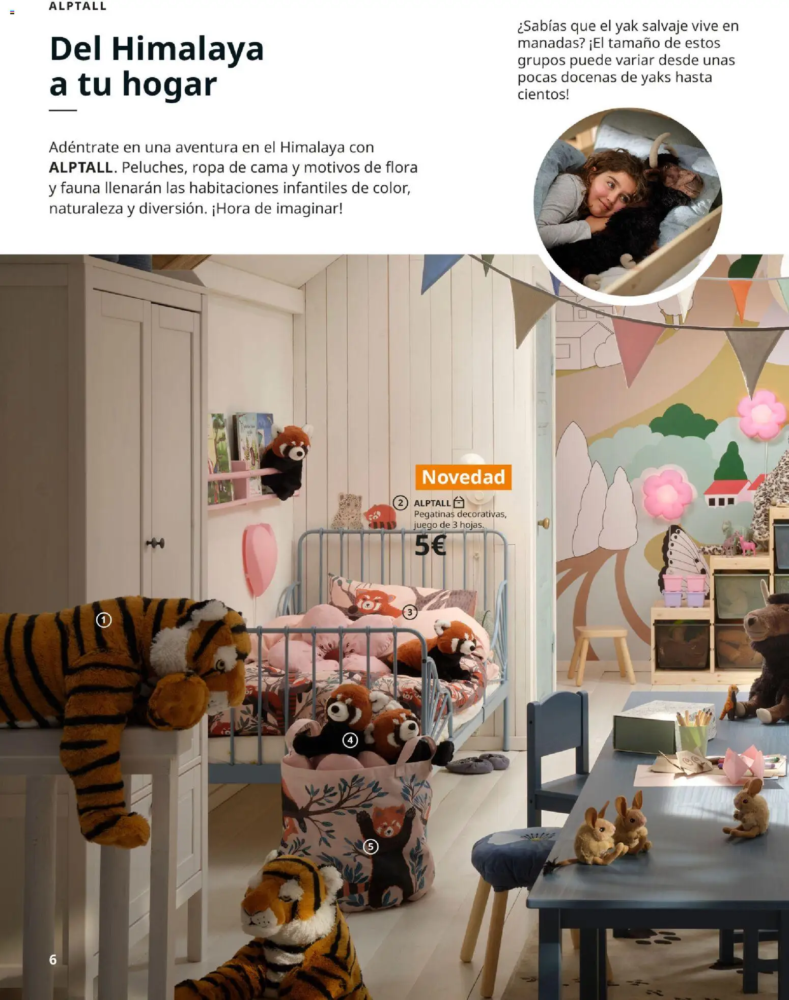 IKEA - Colección Alptall │ válido desde el 06/10/2026 | Página: 6 | Productos: Ropa, Ropa de cama, Cama
