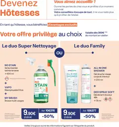 Stanhome - Prévisualisation de Stanhome catalogue valide à partir de 03/08/2026 | Page: 45 | Produits: Brosse, Gel douche, Portes, Douche