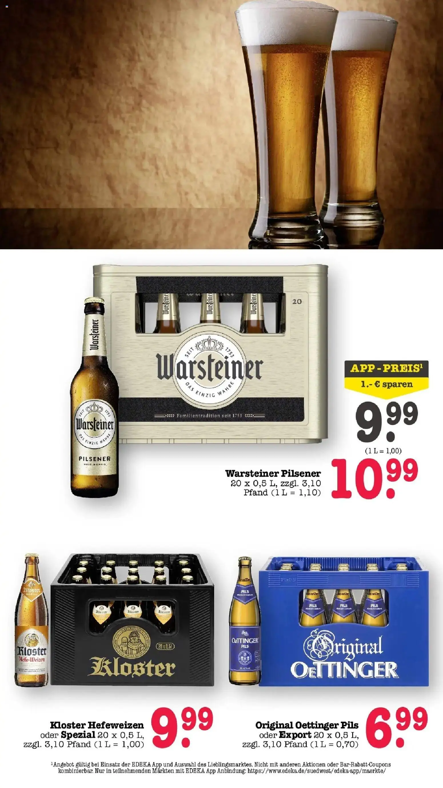 Marktkauf Prospekt Wörth Am Rhein – gültig ab 27.07.2026 | Seite: 44 | Produkte: Pils, Oettinger, Warsteiner