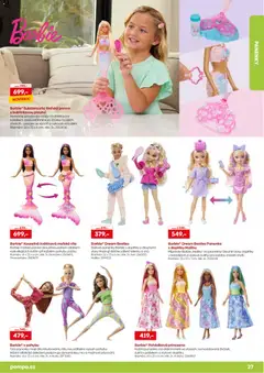 Náhled letáku Pompo katalog léto 2026 od 01.06.2026 | Strana: 27 | Produkty: Panenka, Barbie, Malibu, Oblečení
