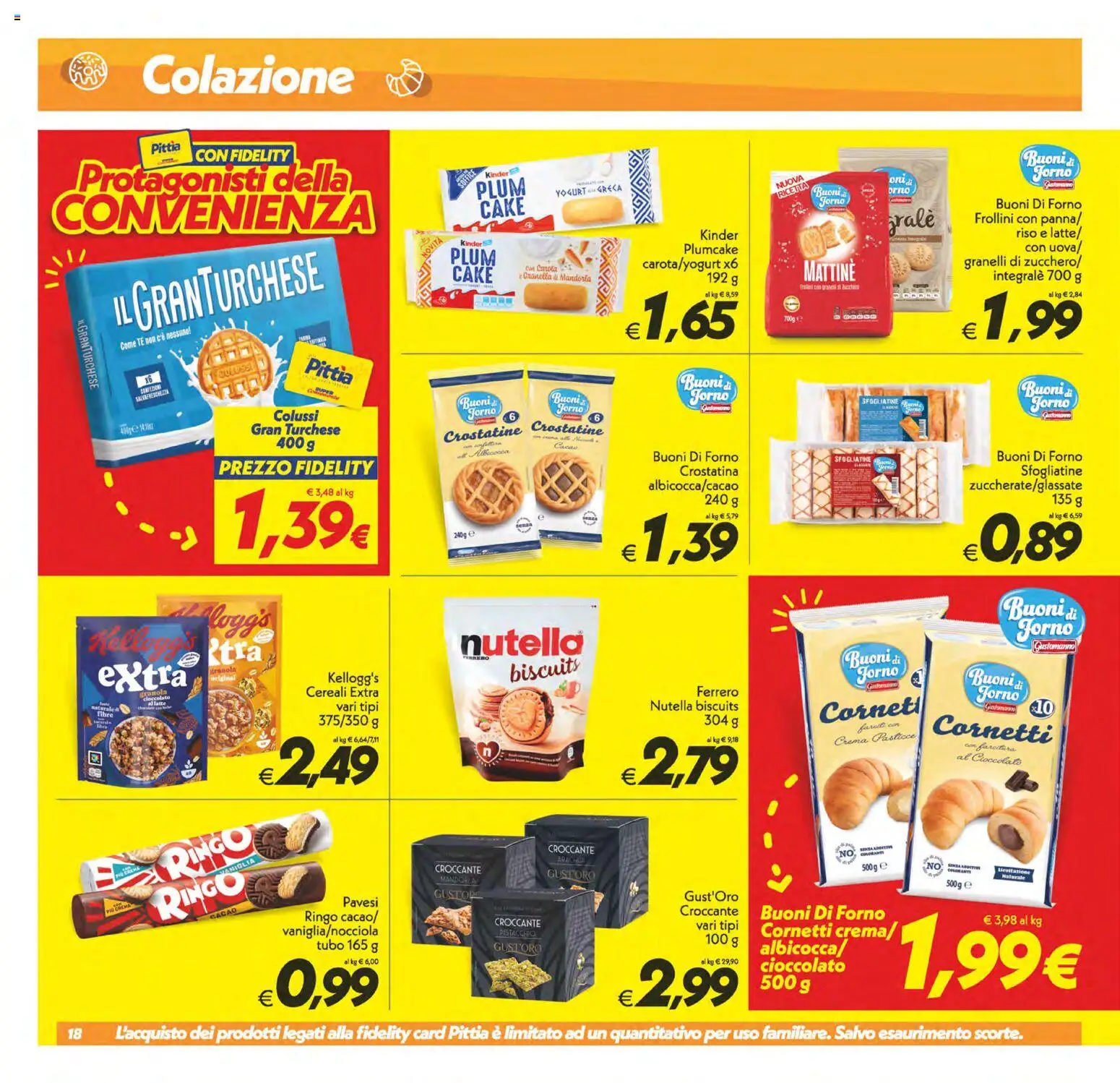 Volantino SuperConveniente del 19.05.2026 | Pagina: 18 | Prodotti: Crema, Riso, Tè, Crostatine