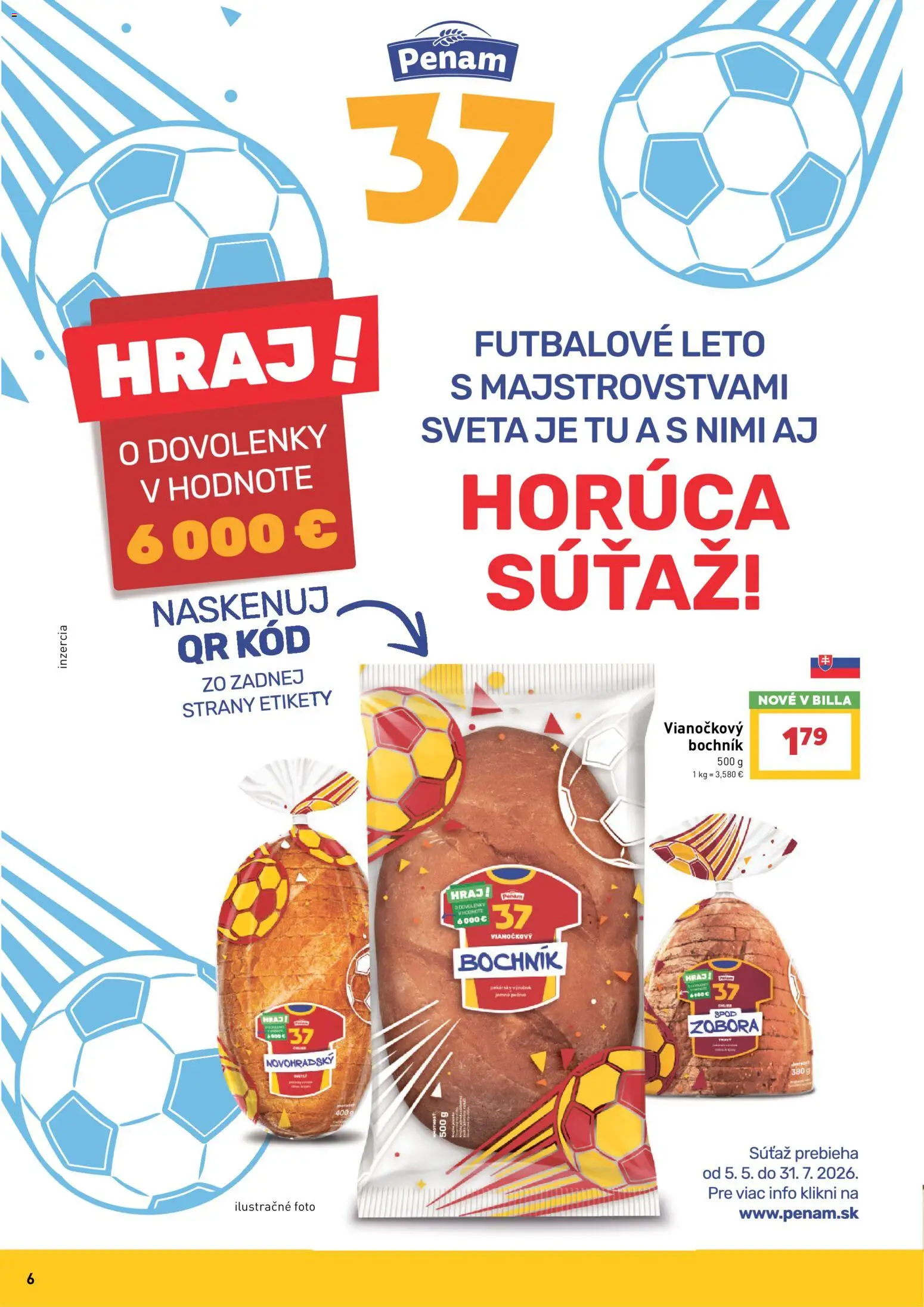 Nové Billa akcie – leták je platný od 10.06.2026 | Strana: 6