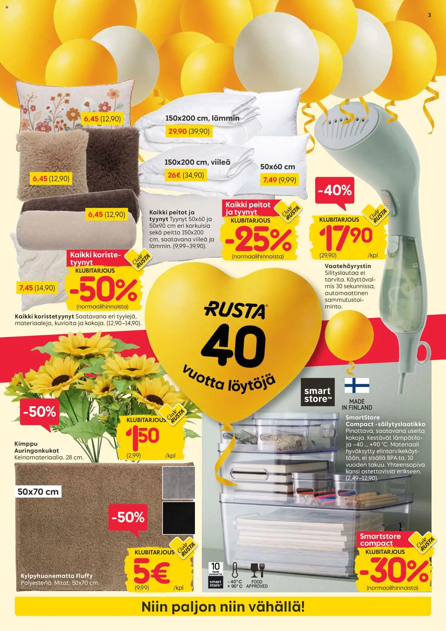 Rusta tarjoukset – voimassa 24/08/2026 alkaen | Sivu: 3