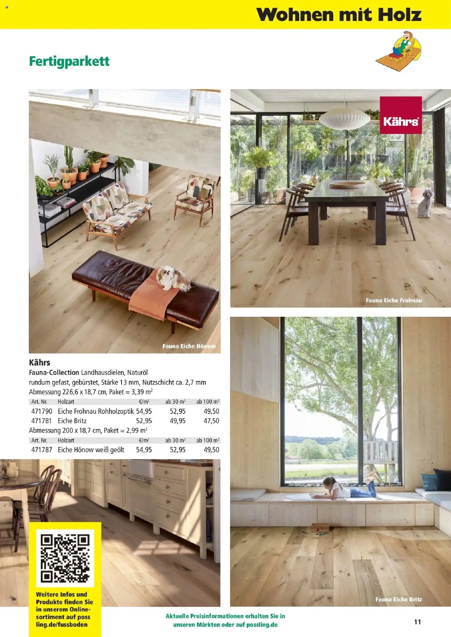 Angebote - Holz Possling: dig. Flyer | Holz-Bau-Katalog | Mai – gültig ab 03.05.2025 | Seite: 11