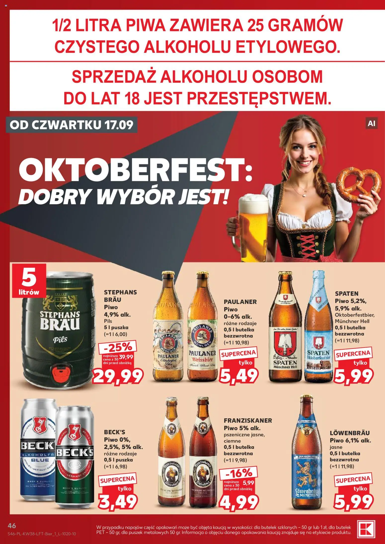 Kaufland gazetka od 17.09.2026 | Strona: 46