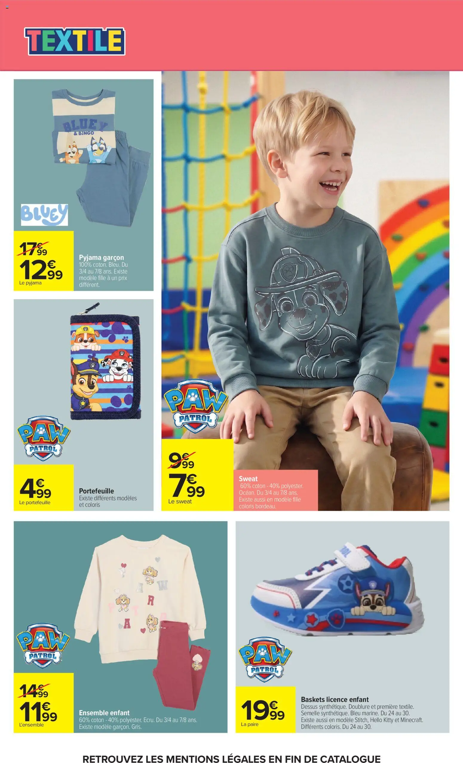 {H1} | Page: 48 | Produits: Portefeuille, Coton, Baskets, Pyjama
