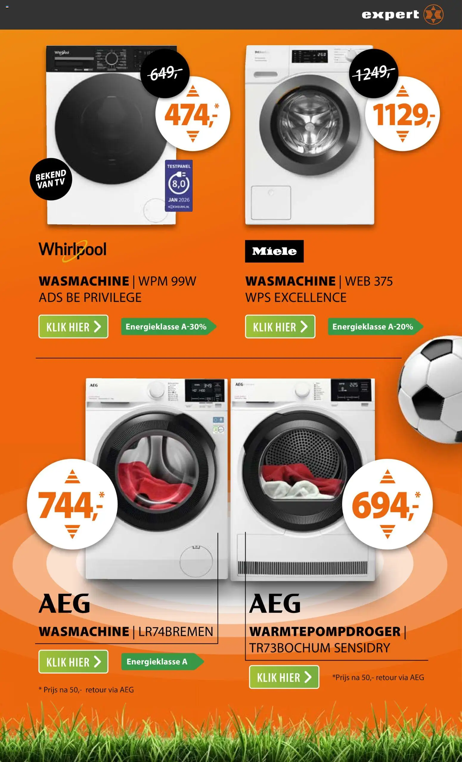 {H1} | Pagina: 11 | Producten: Tv, Wasmachine