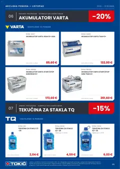 Tokić Katalog - Pregled kataloga iz trgovine Tokić, vrijedi od 01.10.2026 | Stranica: 6