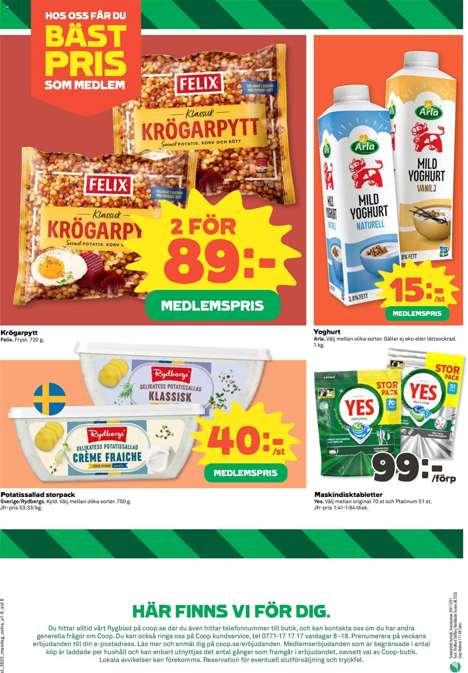 Coop reklamblad aktuell från 10/08/2026 | Sida: 8