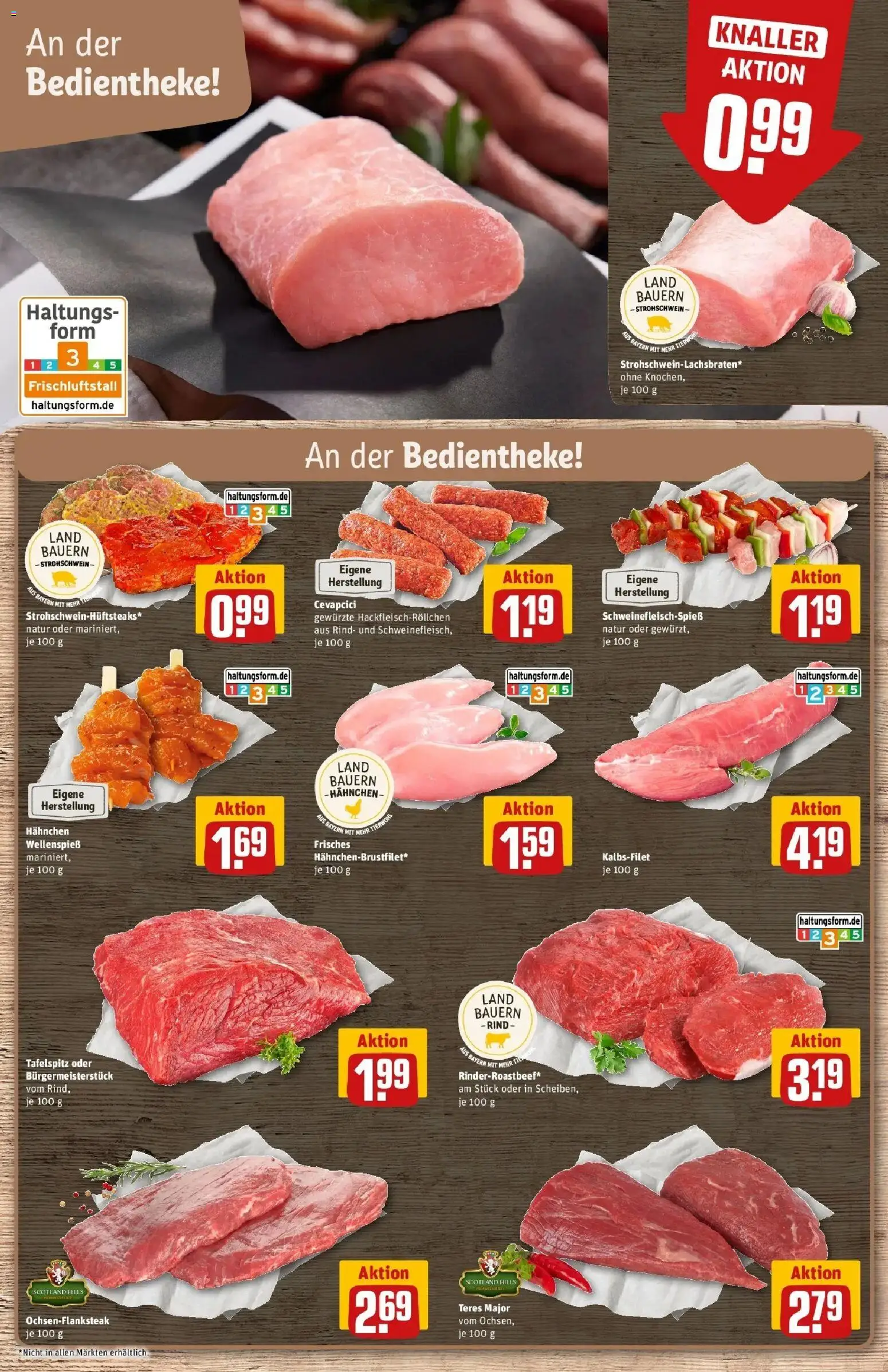 REWE Prospekt ab 24.08.2026 zum Blättern » Angebote | Seite: 8 | Produkte: Tafelspitz, Hahnchen, Cevapcici