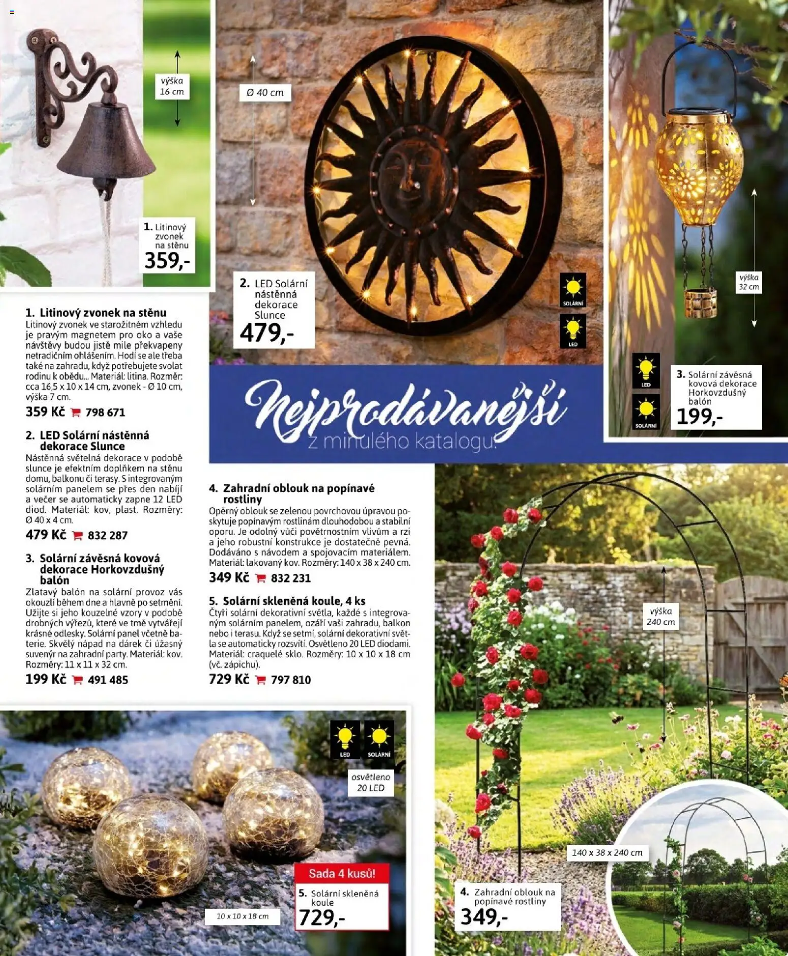 Velký Košík katalog červen 2026 od 01.06.2026 | Strana: 71 | Produkty: Rostliny, Zahradní oblouk, Balón, Dekorace