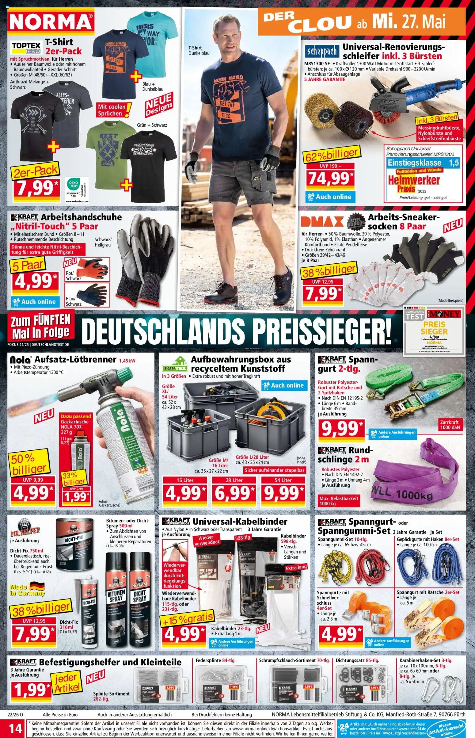 Norma Prospekt 	 – gültig ab 26.05.2026 | Seite: 14 | Produkte: Socken