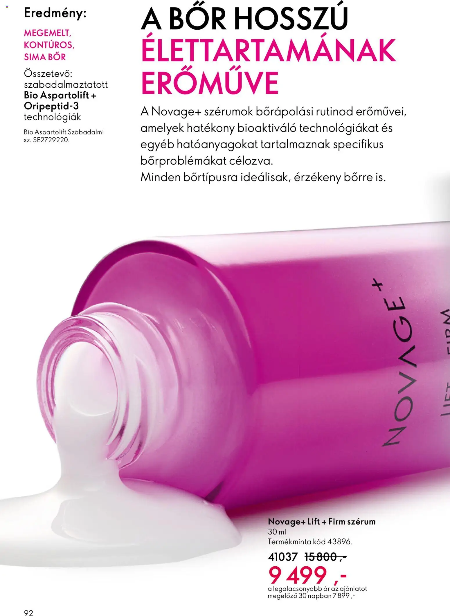 Oriflame akciós ujság - amely érvényes a következő dátumtól: 27.05.2026 | Oldal: 92 | Termékek: Bor
