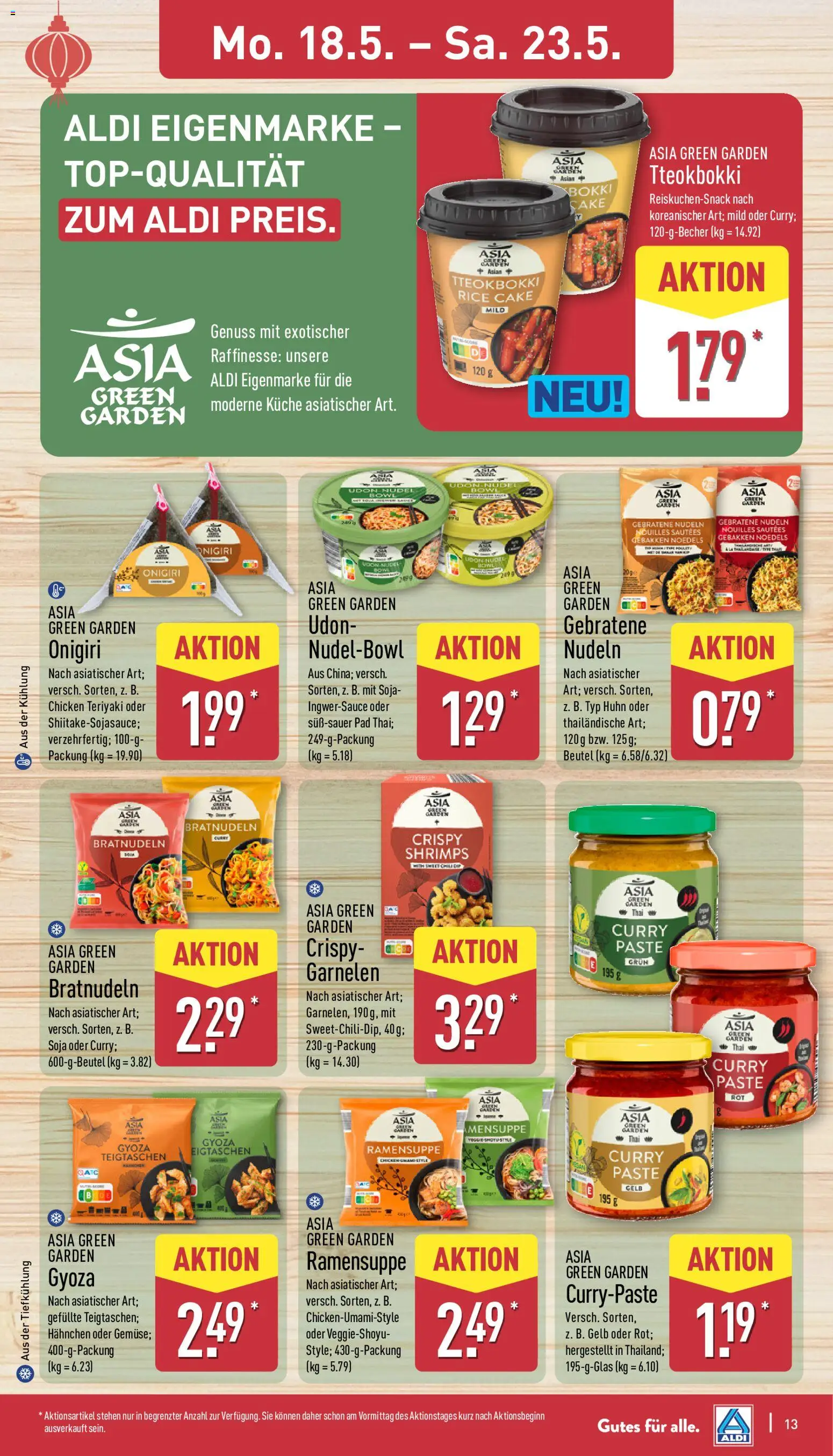 Aldi Prospekt 	 – gültig ab 18.05.2026 | Seite: 13