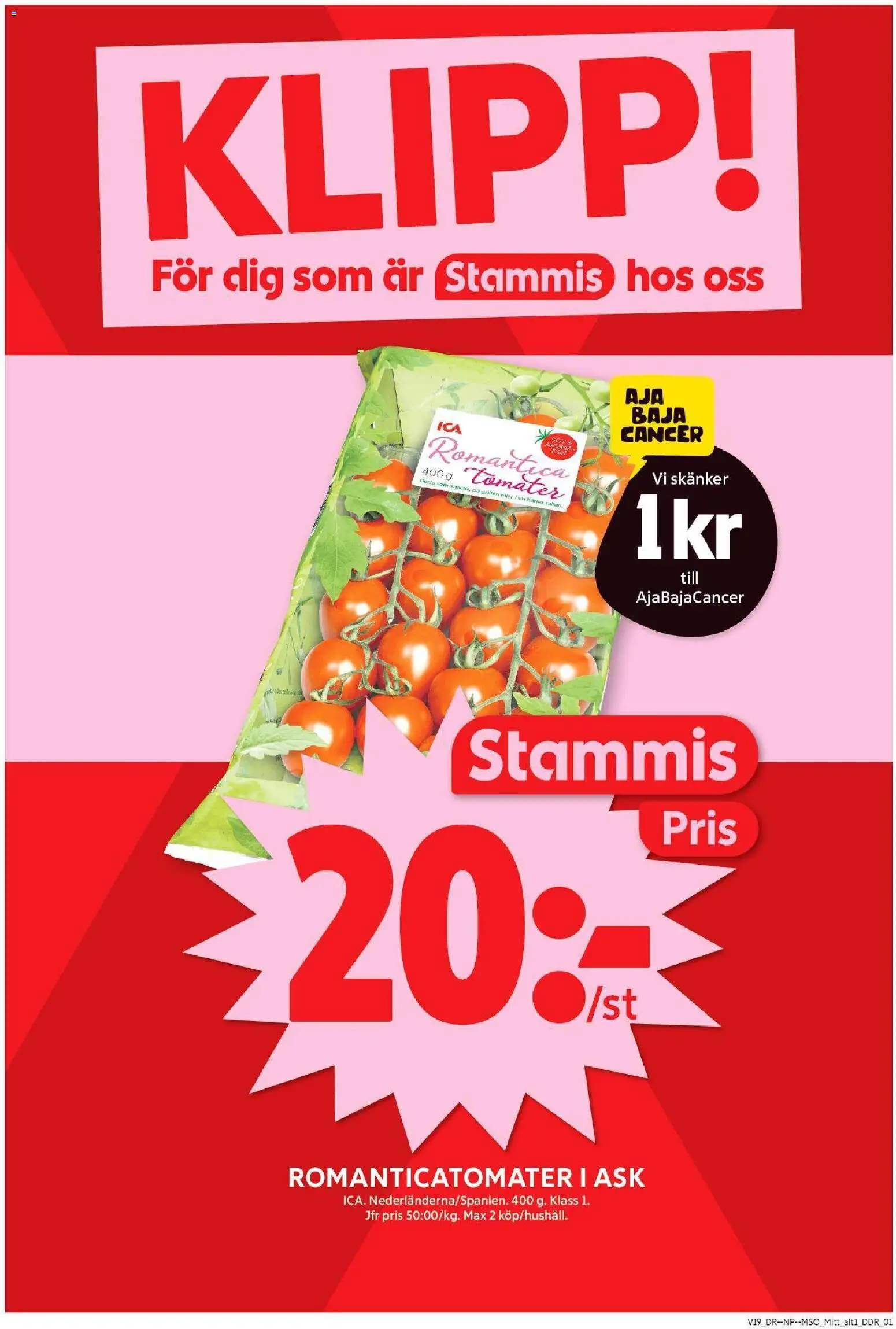ICA Maxi reklamblad aktuell från 04.05.2026 | Sida: 2 | Produkter: Tomater