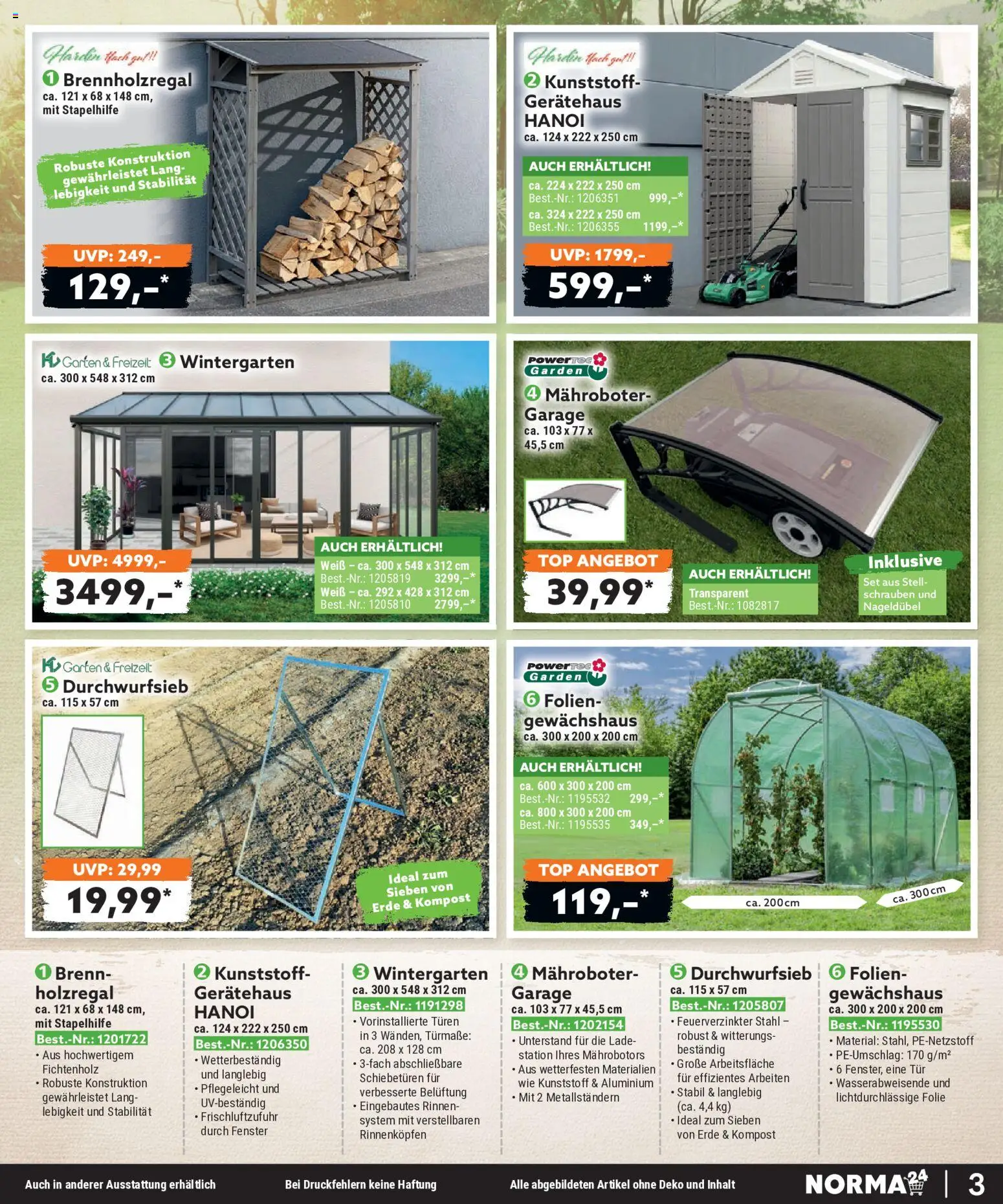 Norma Bestellmagazin Mai 2026 – gültig ab 08.05.2026 | Seite: 3