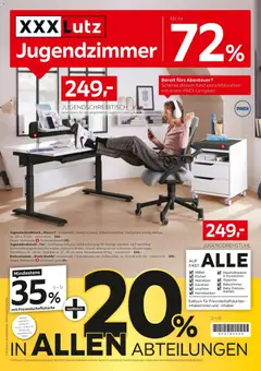 XXXLutz Jugendzimmer ab 18.07.2026 gültig