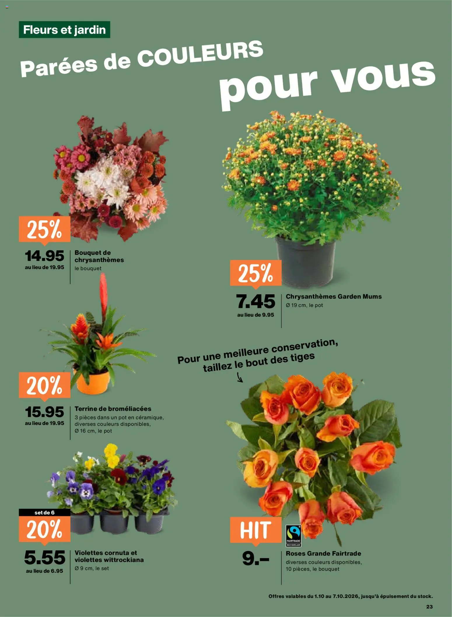 Migros aktionen FR – gültig ab 01.10.2026 | Seite: 23