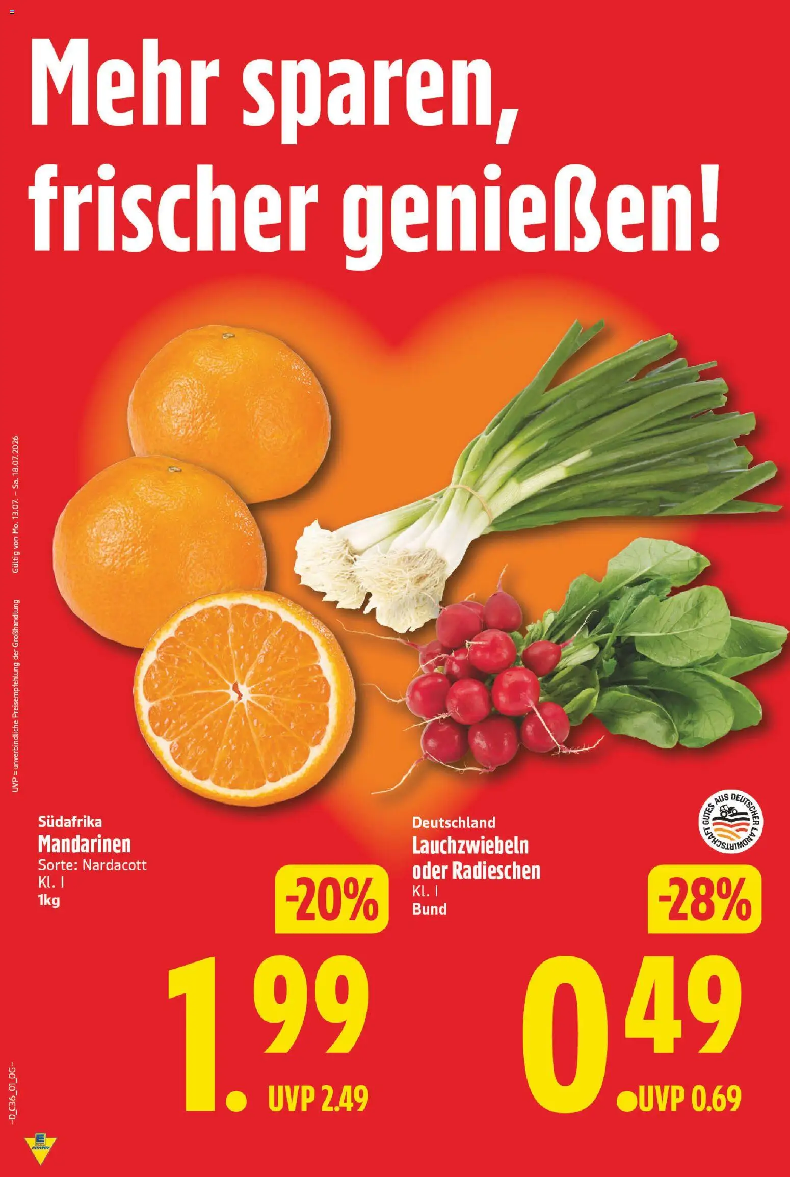 E center Prospekt – gültig ab 31.08.2026 | Seite: 4 | Produkte: Mandarinen