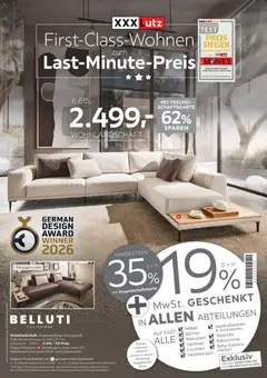 XXXLutz Last-Minute-Preis ab 19.09.2026 gültig