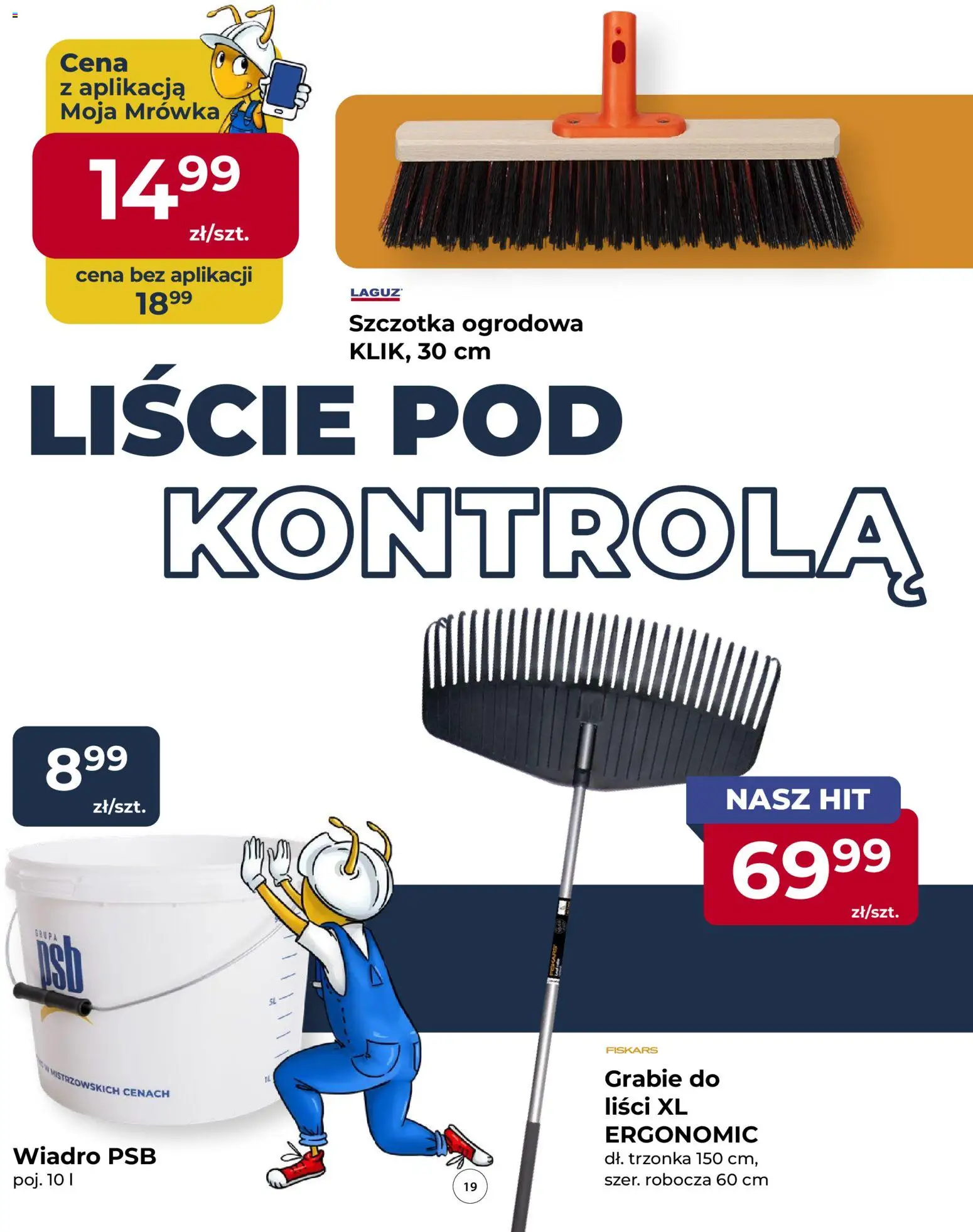 Mrówka gazetka od 08.10.2026 | Strona: 19 | Produkty: Szczotka