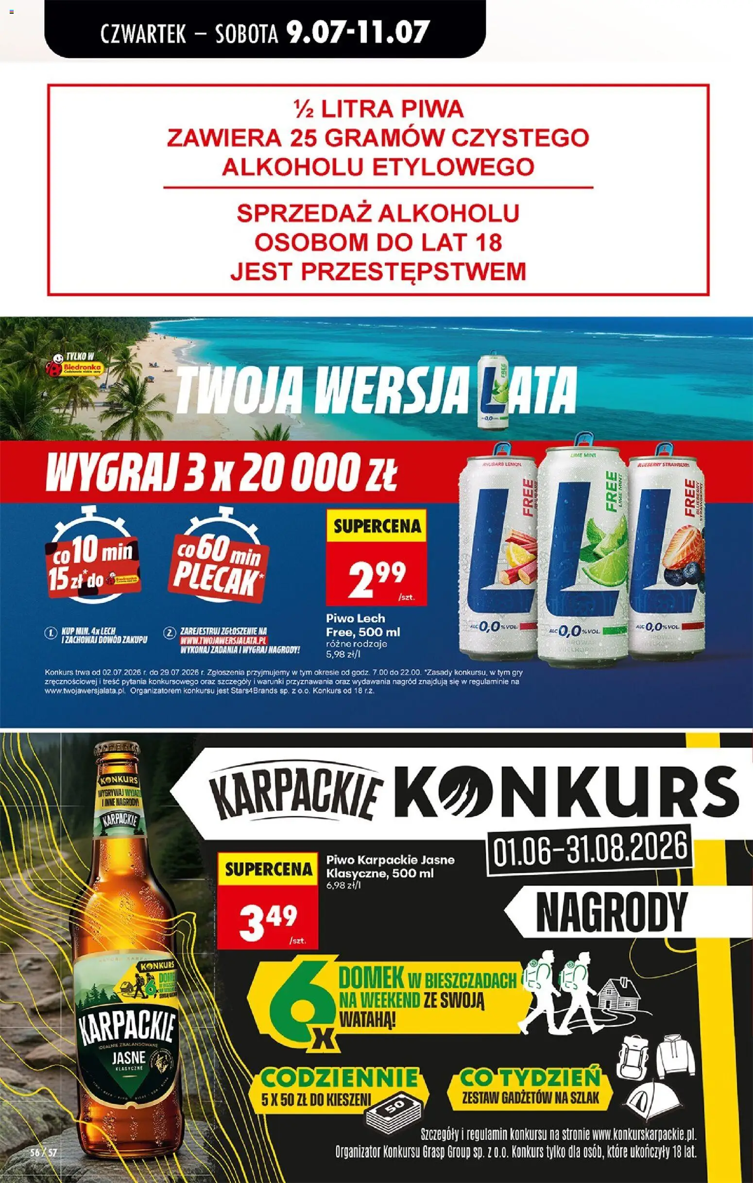 Biedronka Polsko leták - Codziennie niskie ceny od 09.07.2026 | Strana: 66