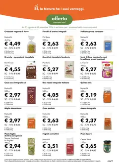 Anteprima del volantino Natura Sì volantino valido a partire dal 05/08/2026 | Pagina: 14