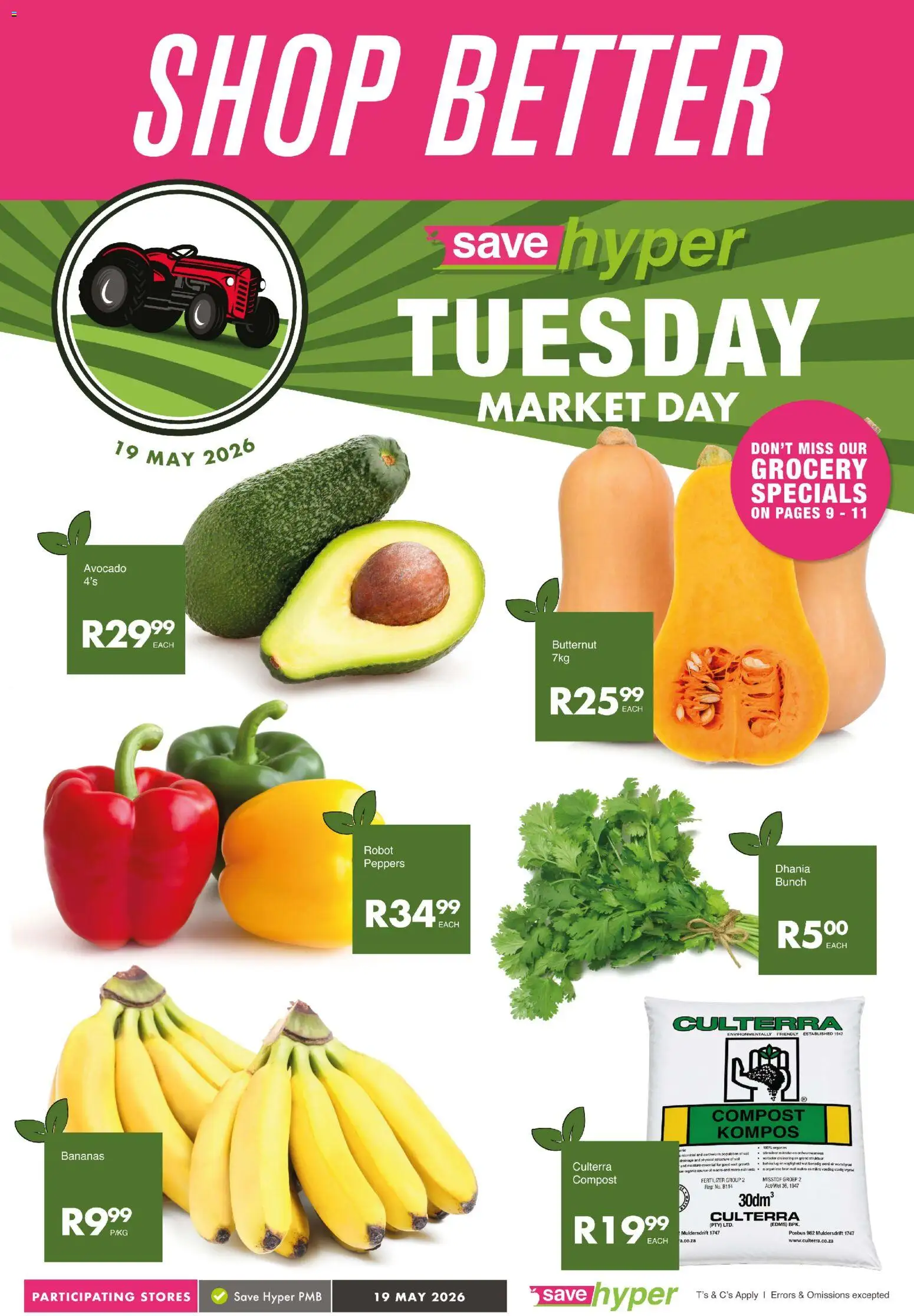 New Save catalogue – valid from 19.05.2026 | Page: 1 | Products: Bananas