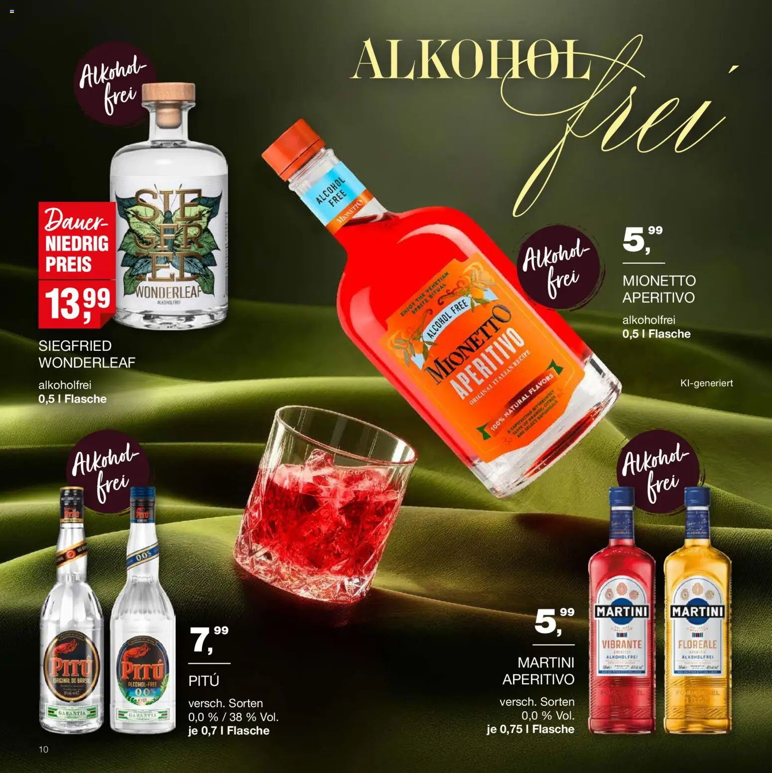 Handelshof Drinks & More – gültig ab 15.10.2026 | Seite: 10 | Produkte: Martini, Alkohol
