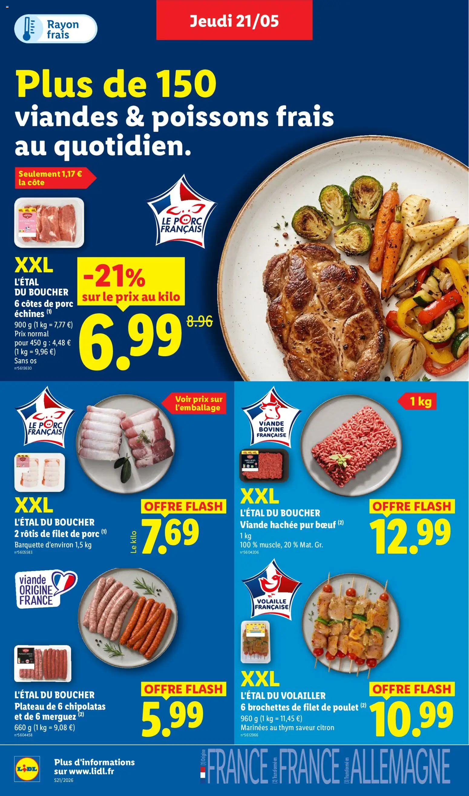 {H1} | Page: 6 | Produits: Citron, Volaille, Viande hachée, Porc