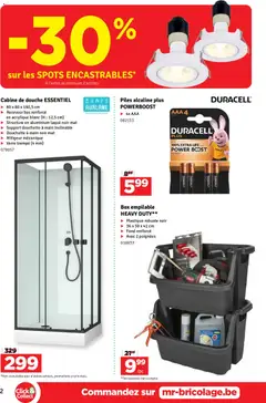 Mr Bricolage folder / publicité - Voorbeeld van een folder van Mr Bricolage, geldig van 17/07/2026 | Pagina: 2 | Producten: Box, Boost, Douche